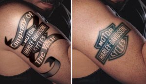 Harley Davidson tattoo