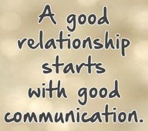 a good relationship starts with good communication
