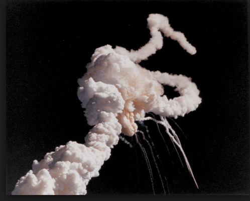 The Challenger space shuttle disaster