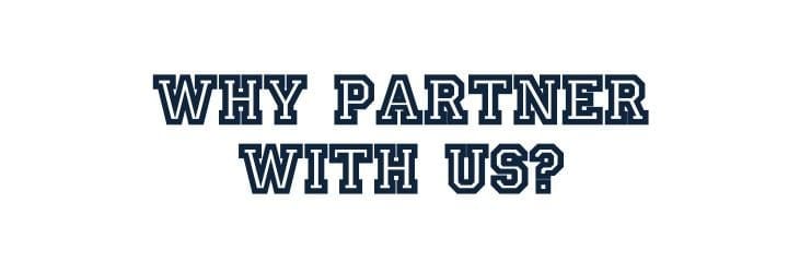 why partner with us logo