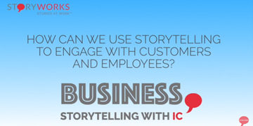 Engaging customers using storytelling