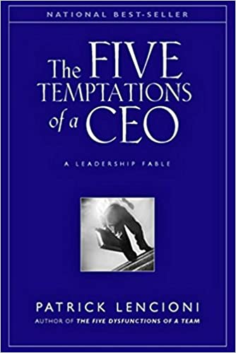 Book Review : The Five Temptations Of A CEO